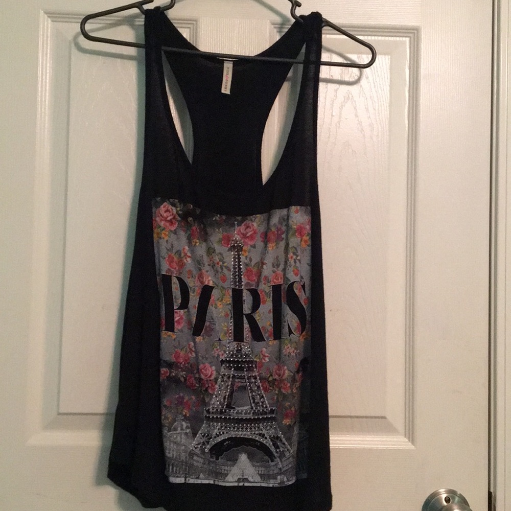 Paris tank top